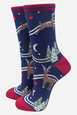 Christmas Reindeer Socks