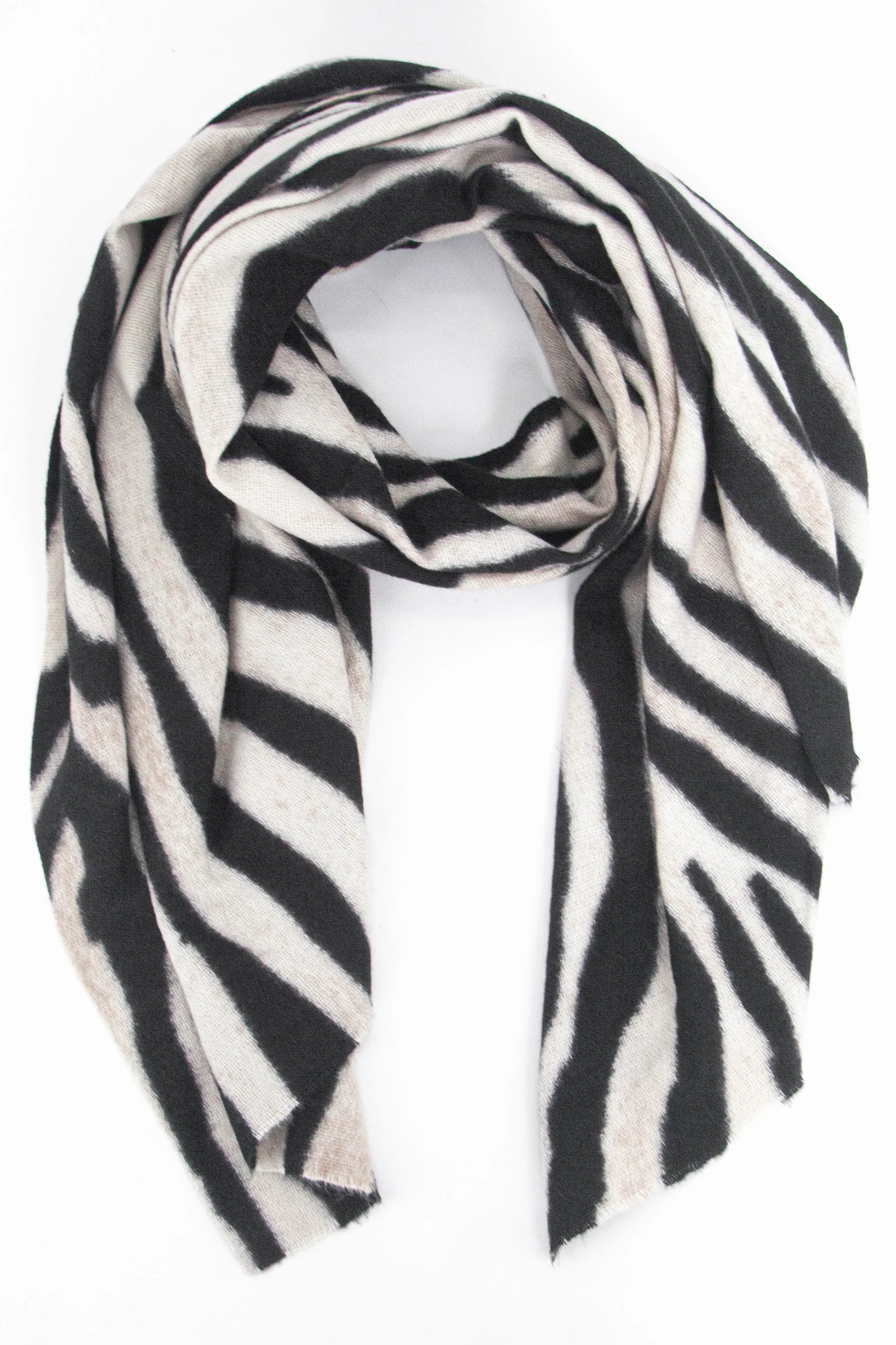 Zebra Print Scarf