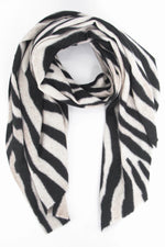 Zebra Print Scarf