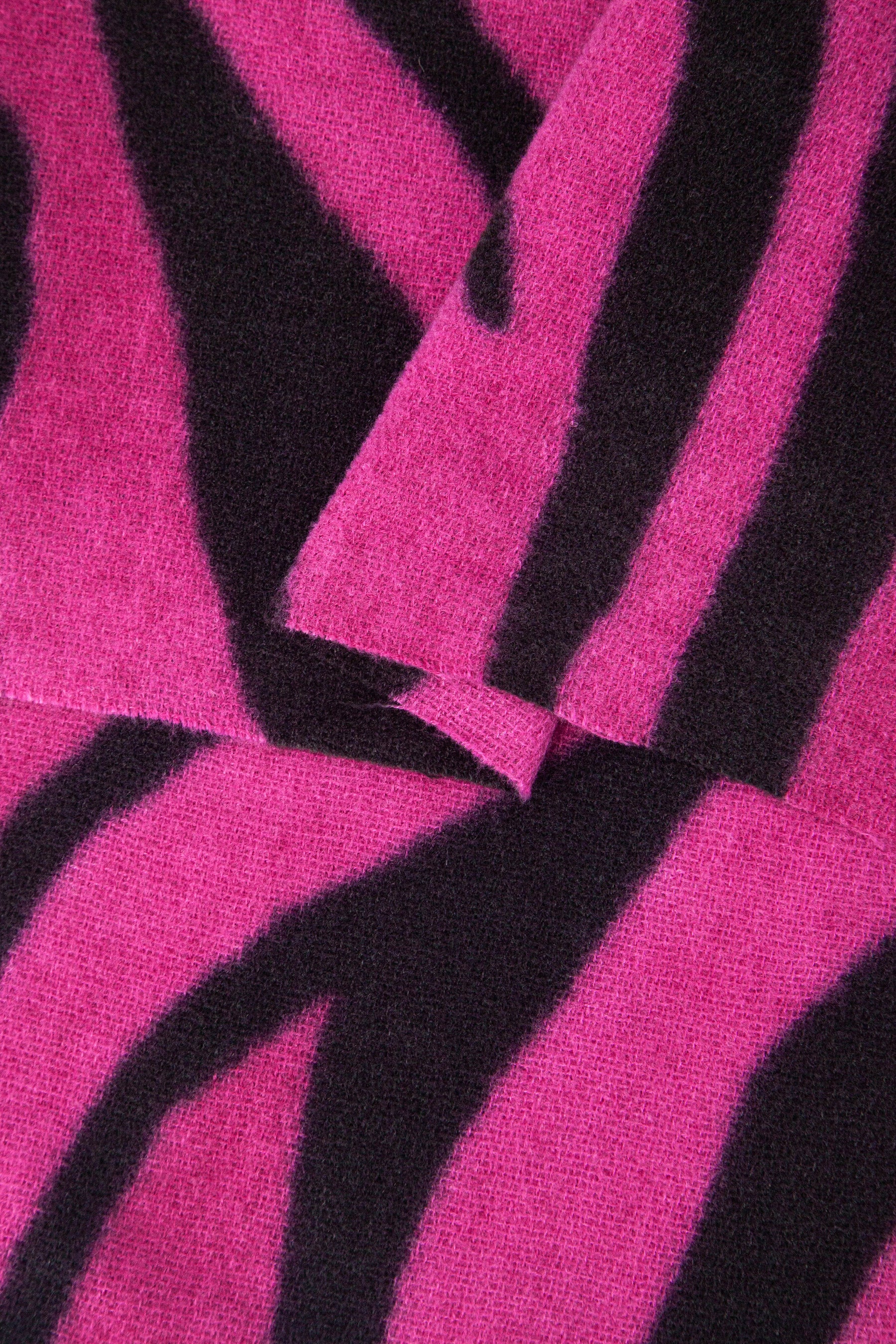 Fuchsia Zebra Print Scarf