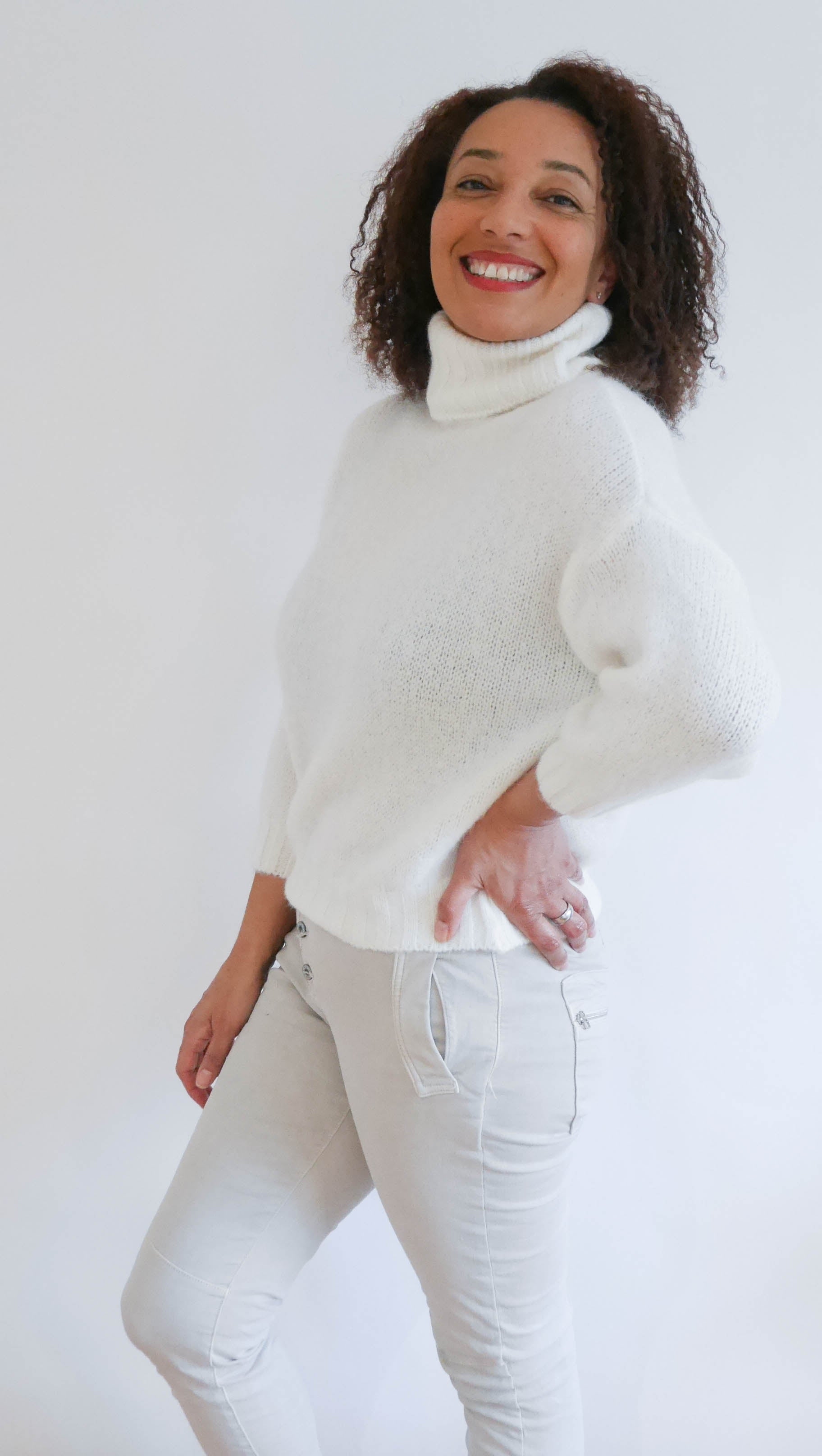 Rosie Knit Ivory