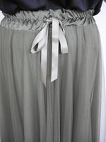 Tulle Skirt Khaki