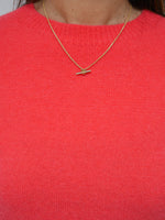 Phoebe Alpaca Knit Coral