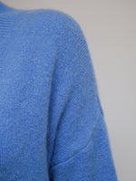 Sadie Alpaca Knit French Blue