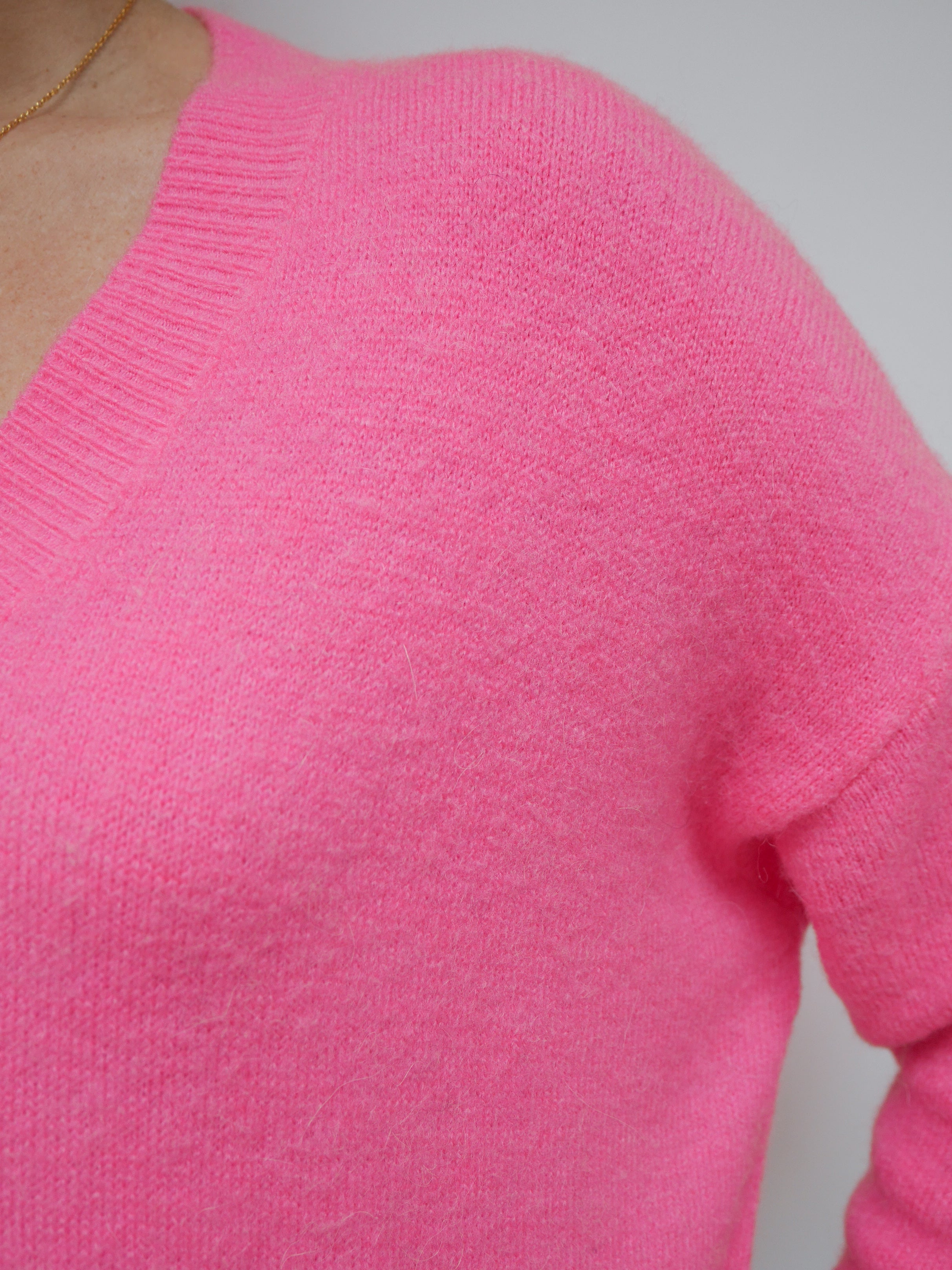 Sadie Alpaca Knit Candy Pink