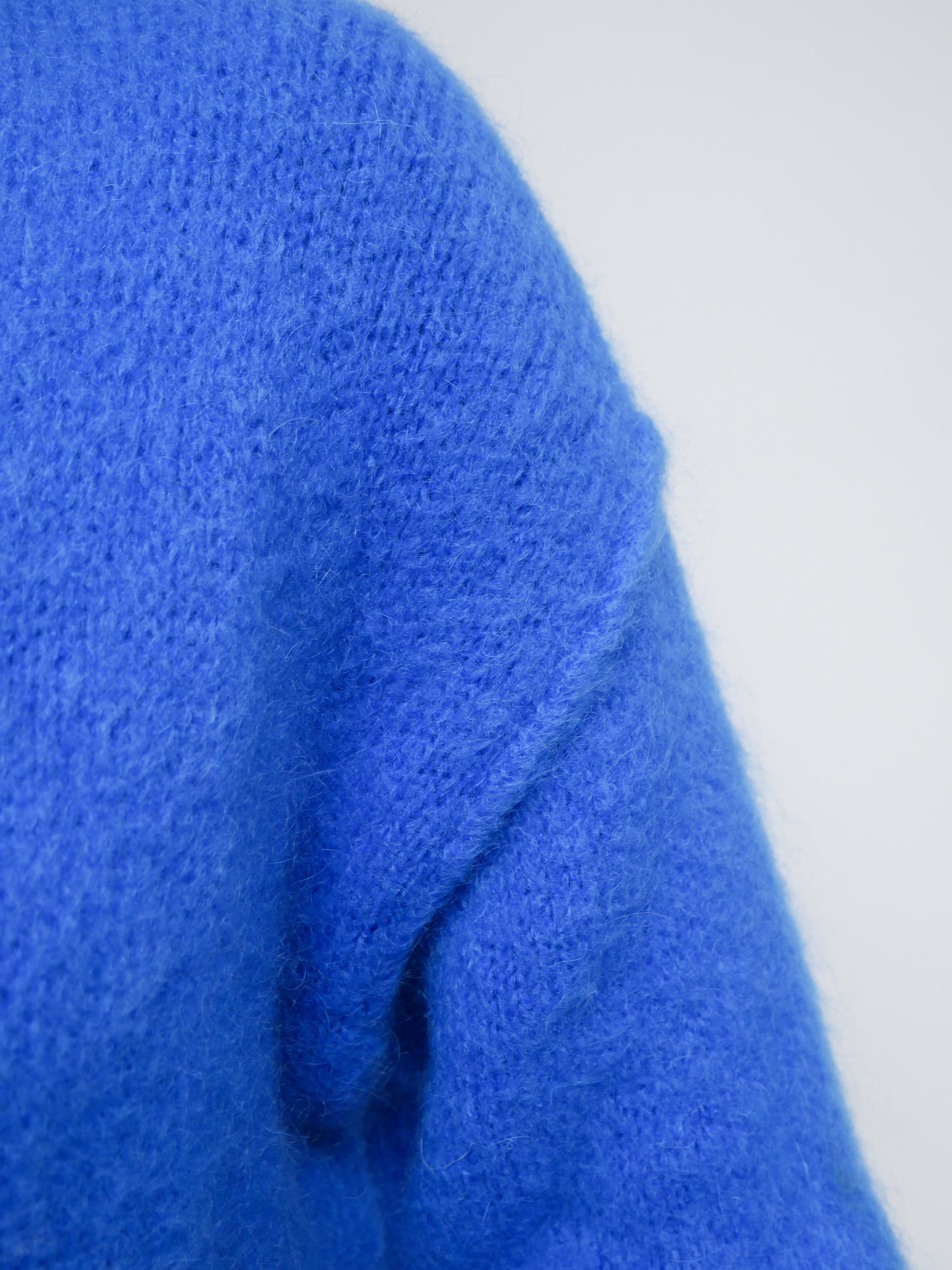Abi Knit Mohair Cobalt Blue
