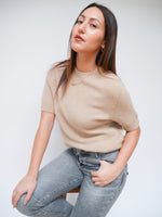 Phoebe Alpaca Knit Camel