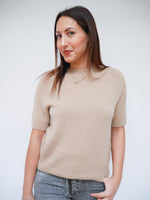 Phoebe Alpaca Knit Camel