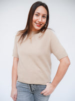 Phoebe Alpaca Knit Camel