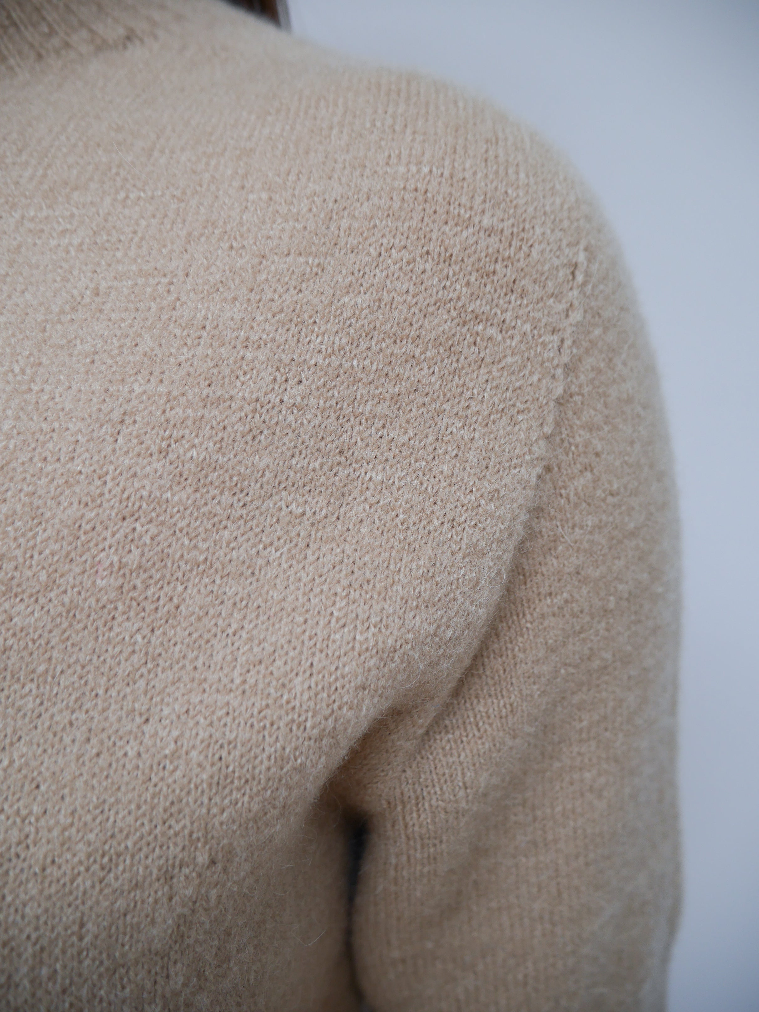 Phoebe Alpaca Knit Camel
