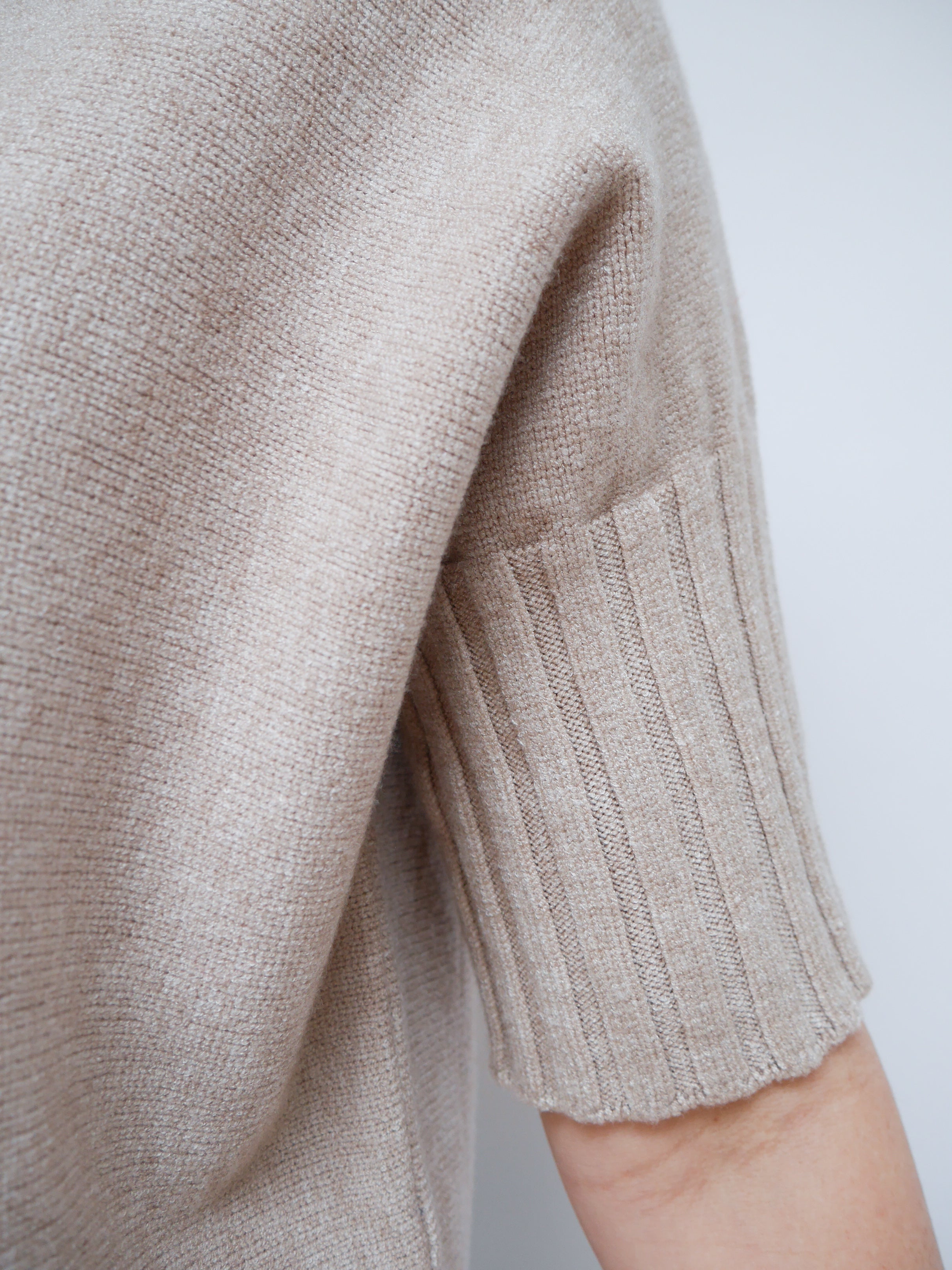 Eleanor Knit Biscuit