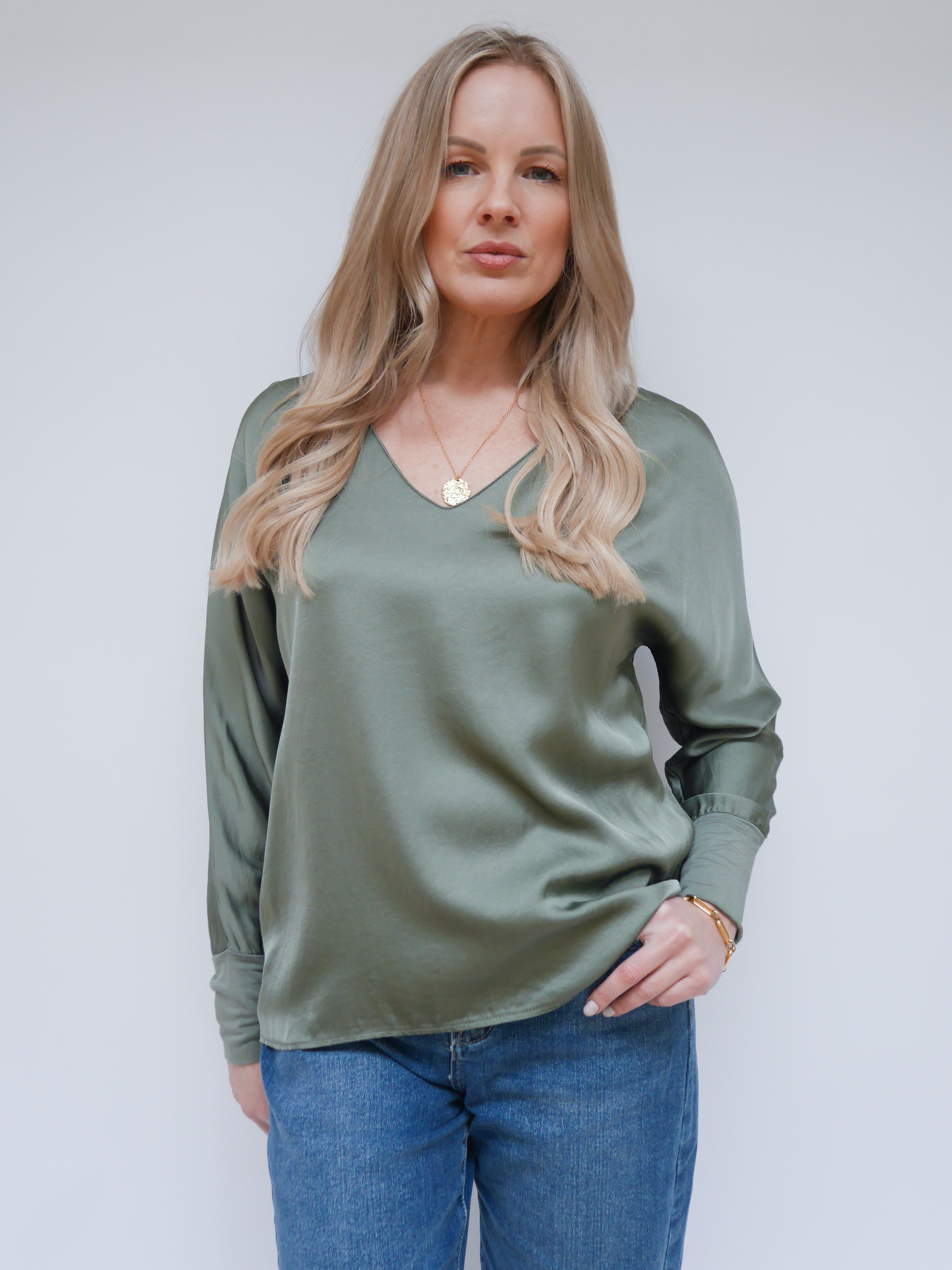 Leonie Blouse Khaki