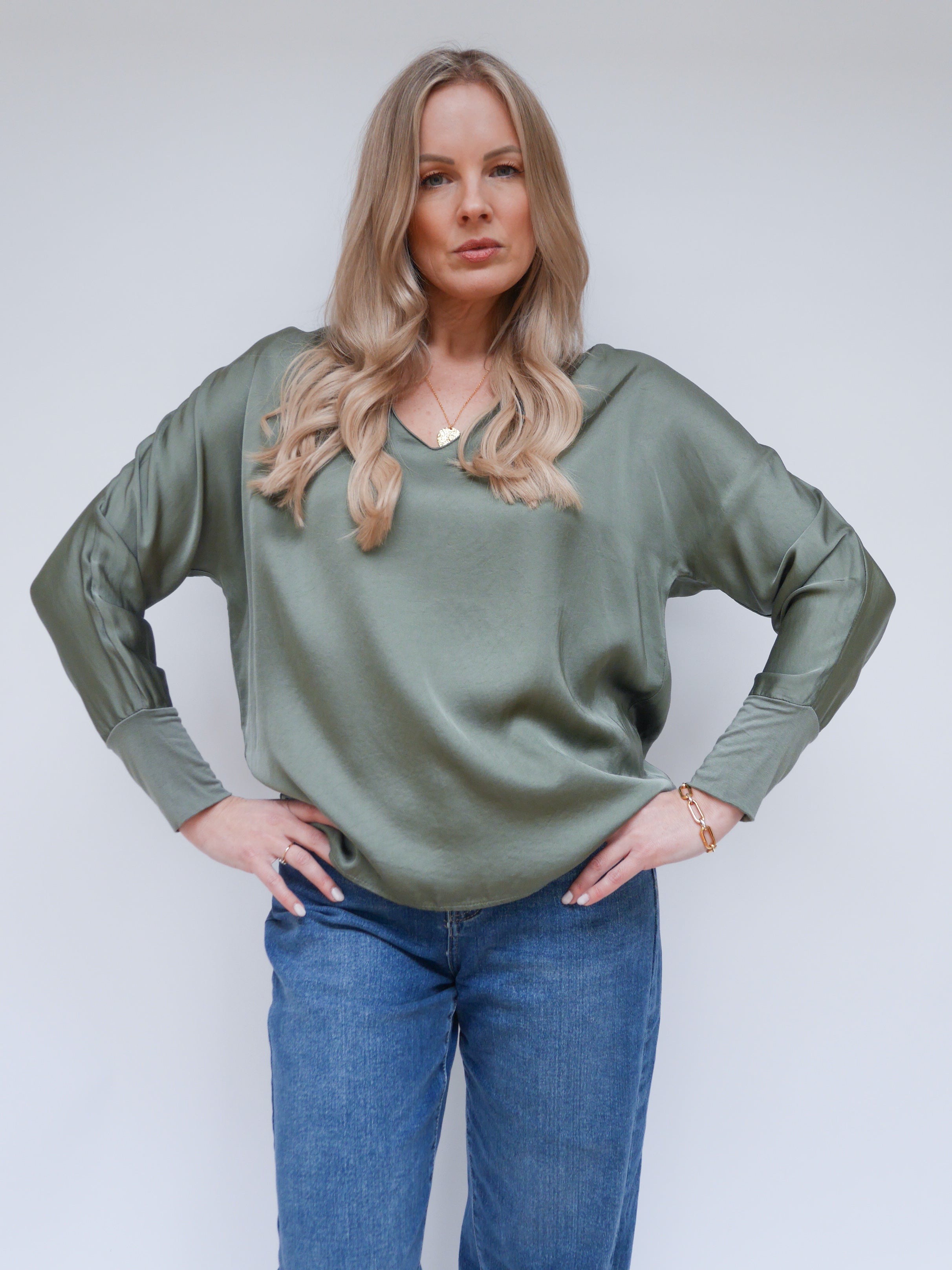 Leonie Blouse Khaki