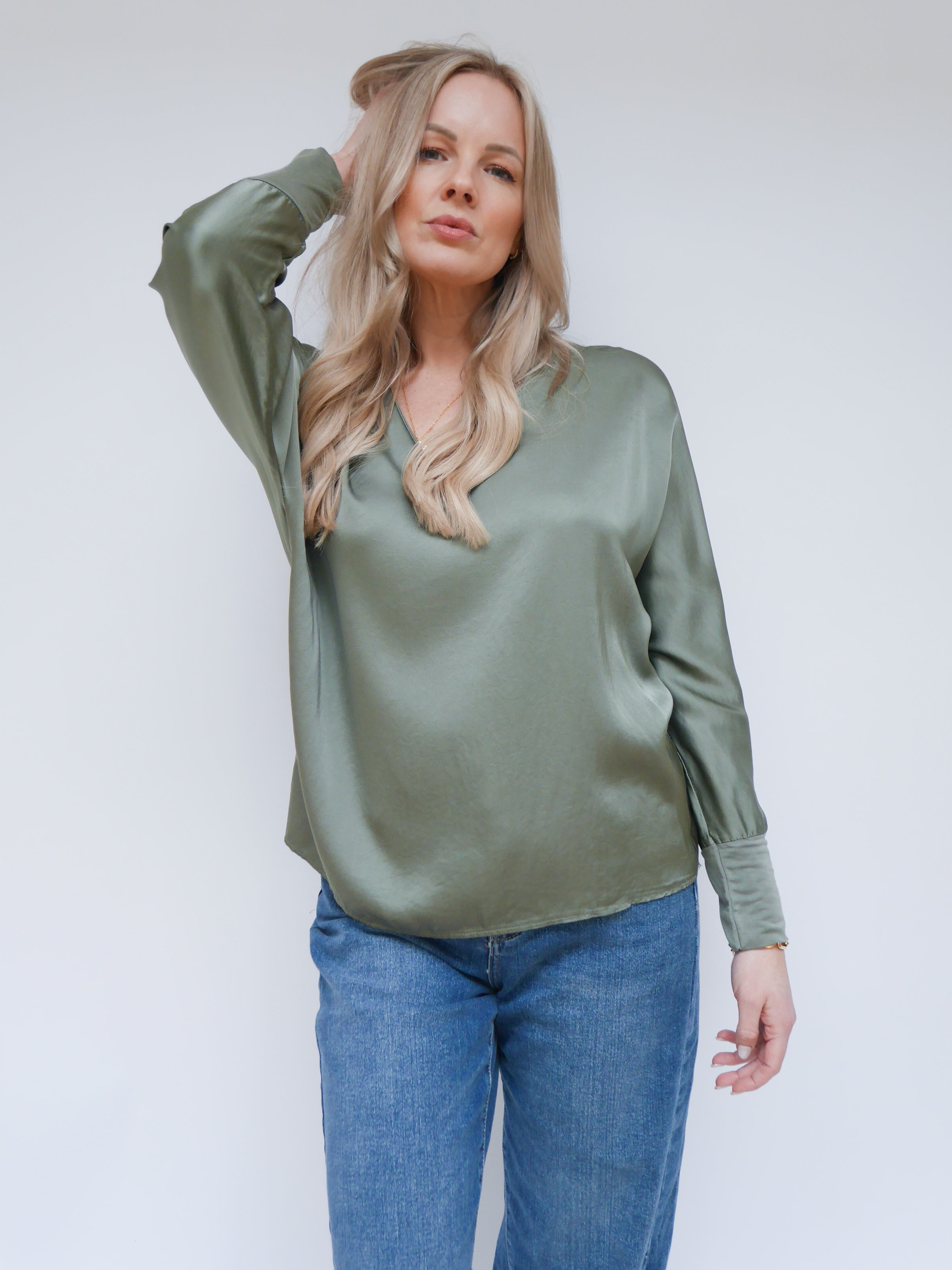 Leonie Blouse Khaki