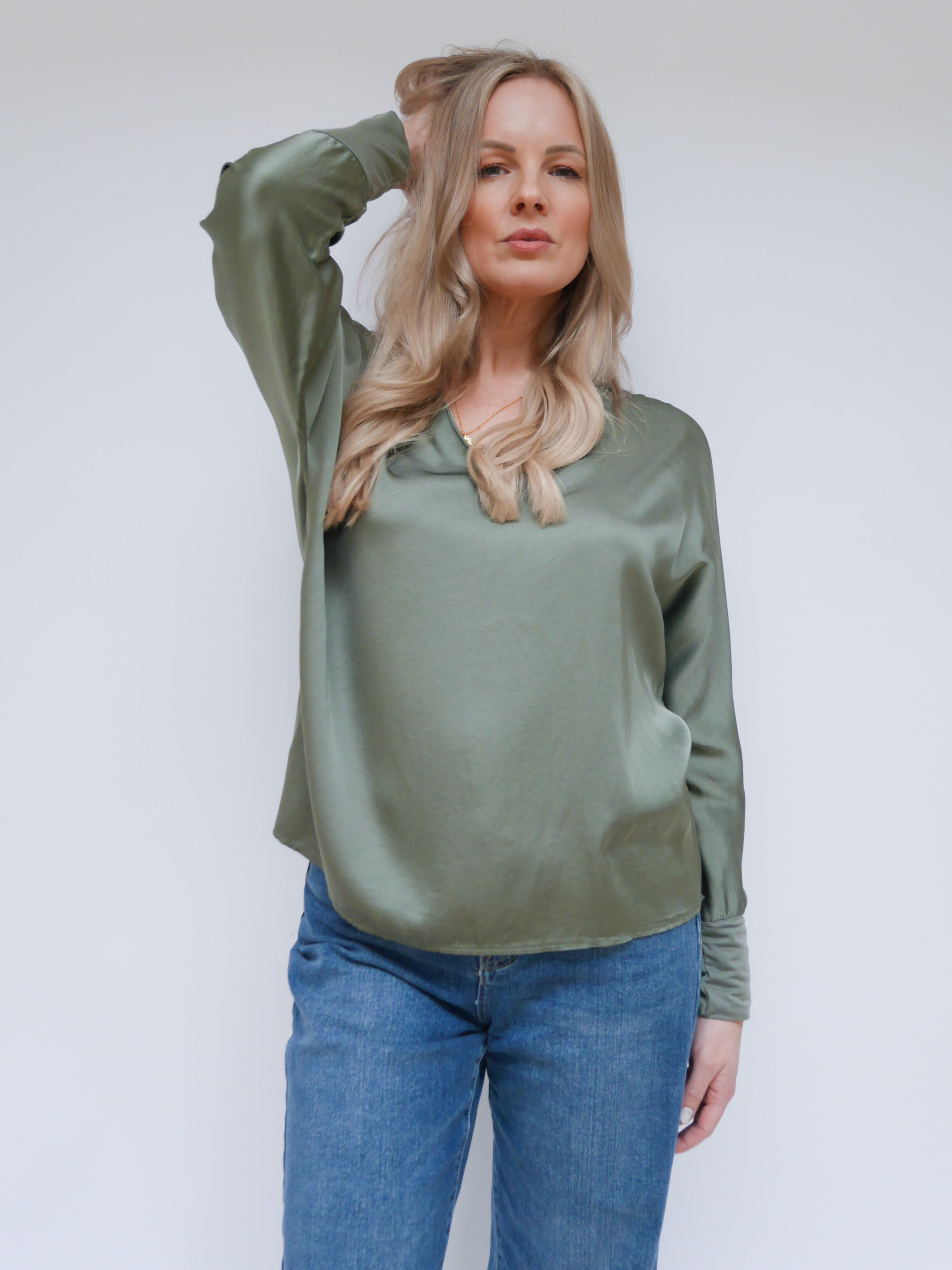 Leonie Blouse Khaki