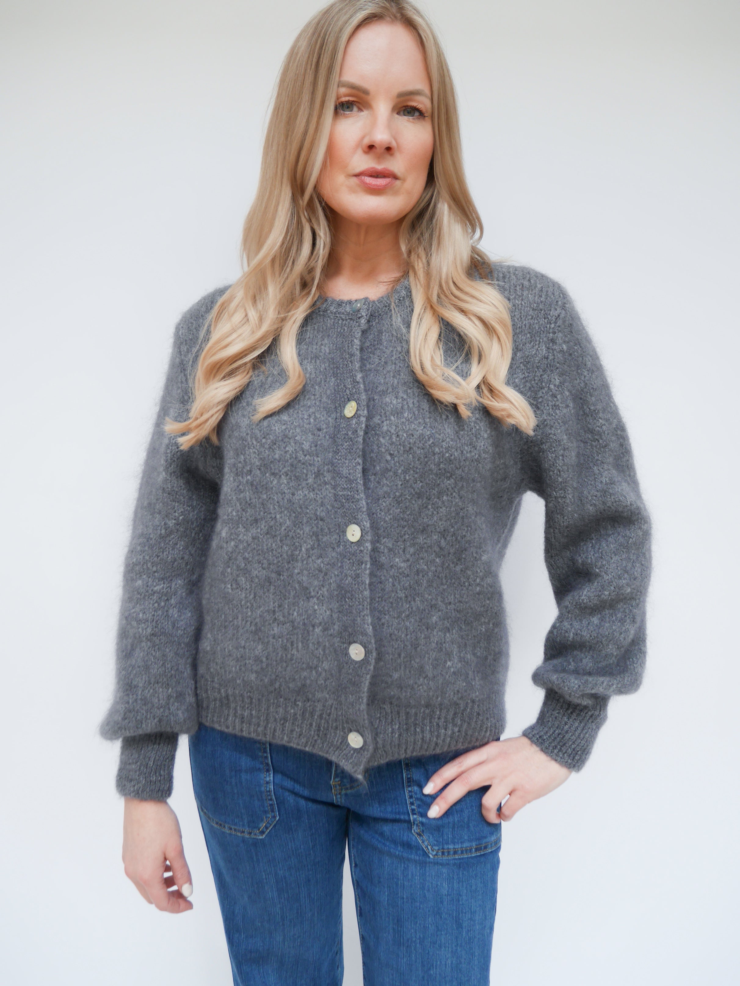 Ellie Cardigan Charcoal
