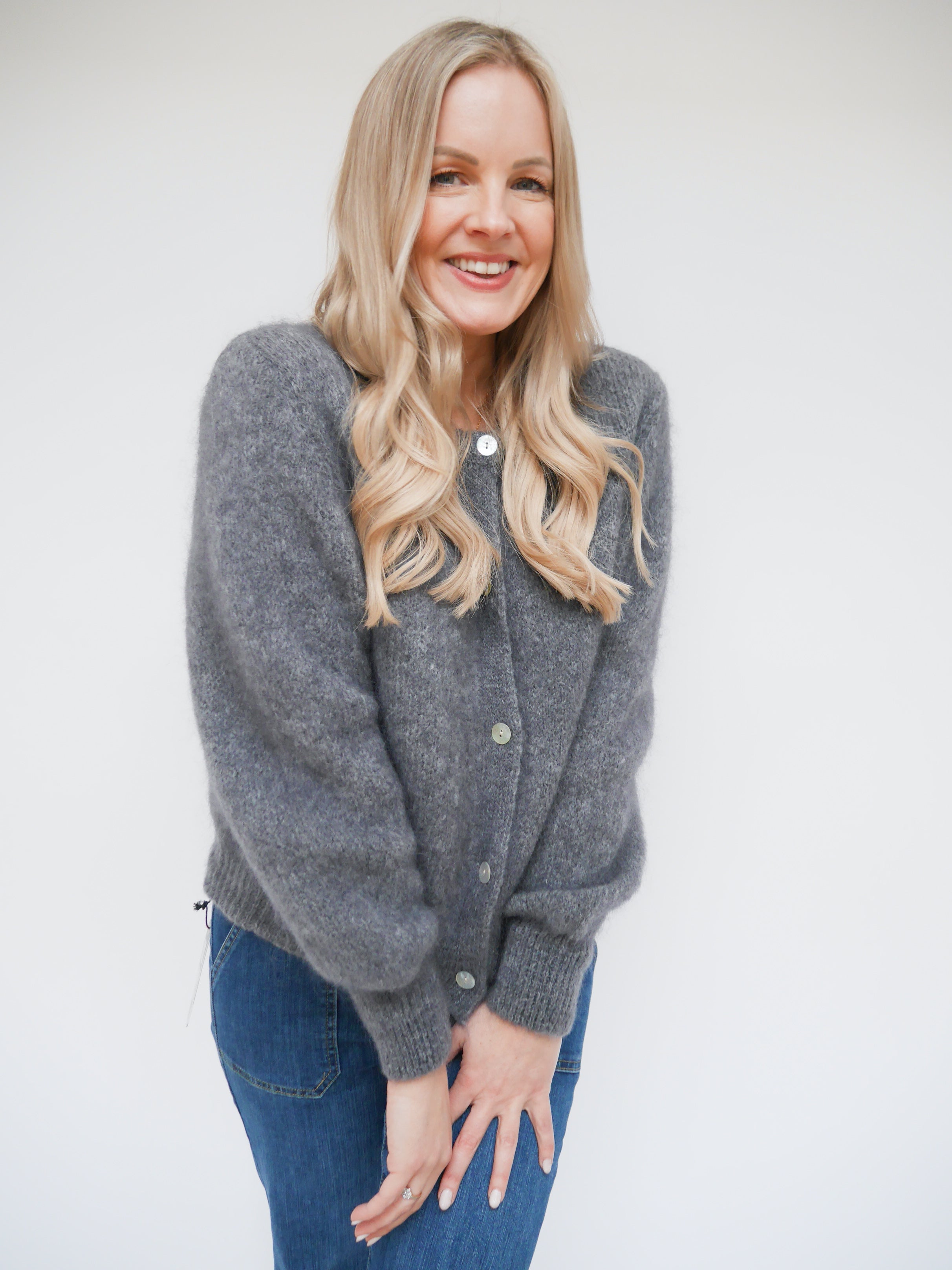 Ellie Cardigan Charcoal