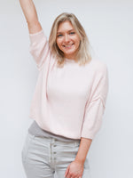 Abi Knit Alpaca Soft Pink