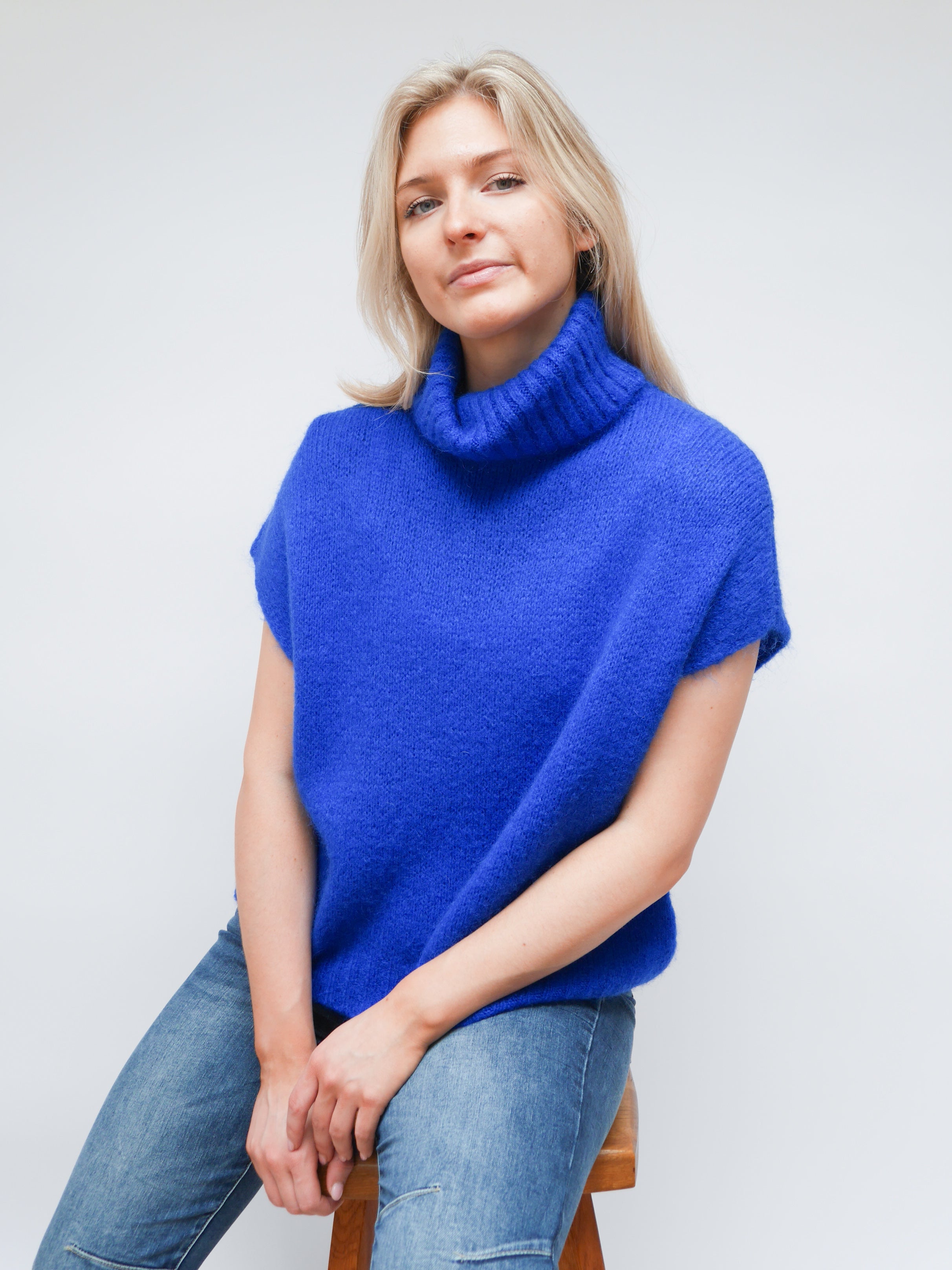 Robyn Knit Royal Blue