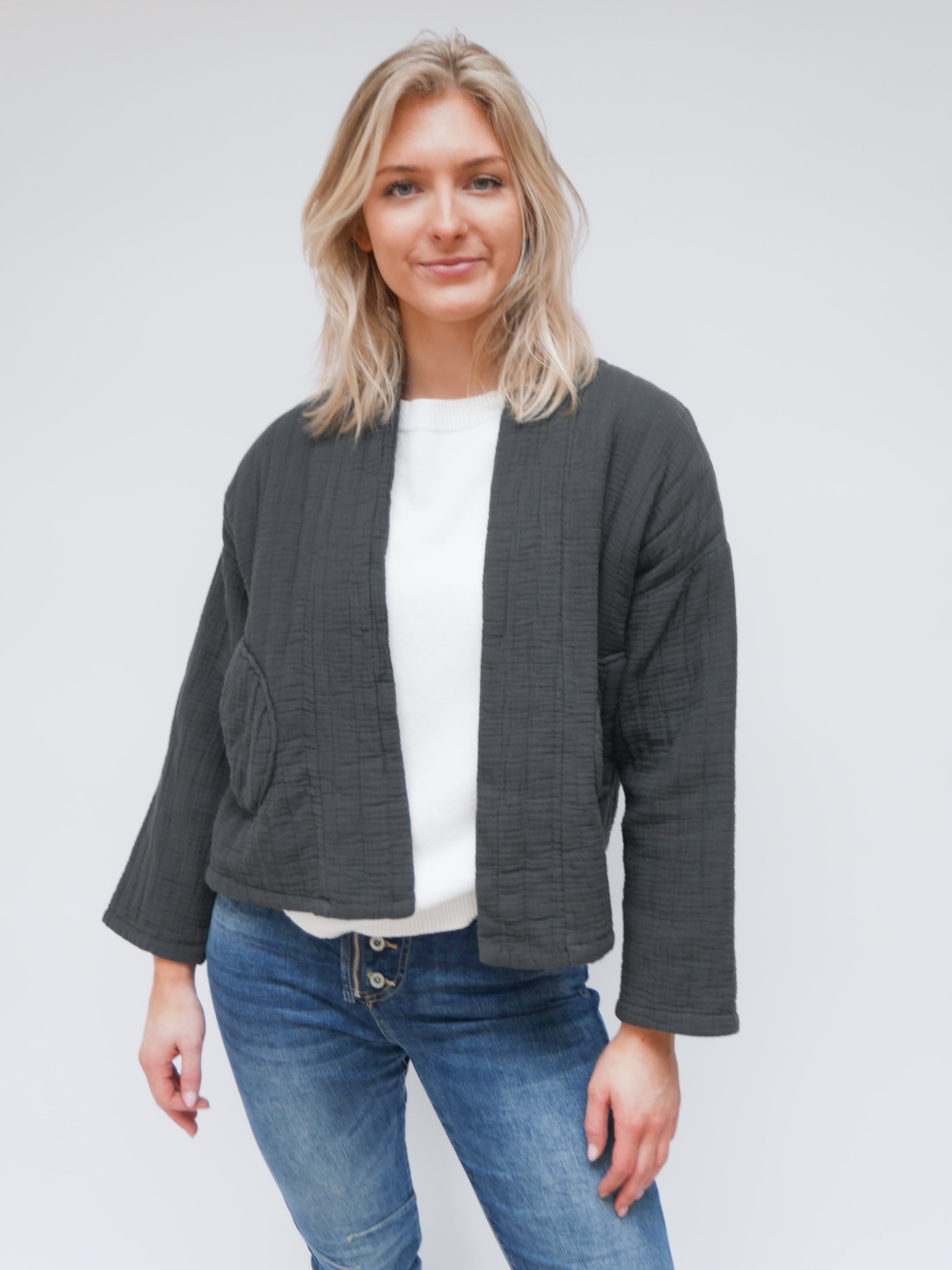 Emma Jacket Charcoal