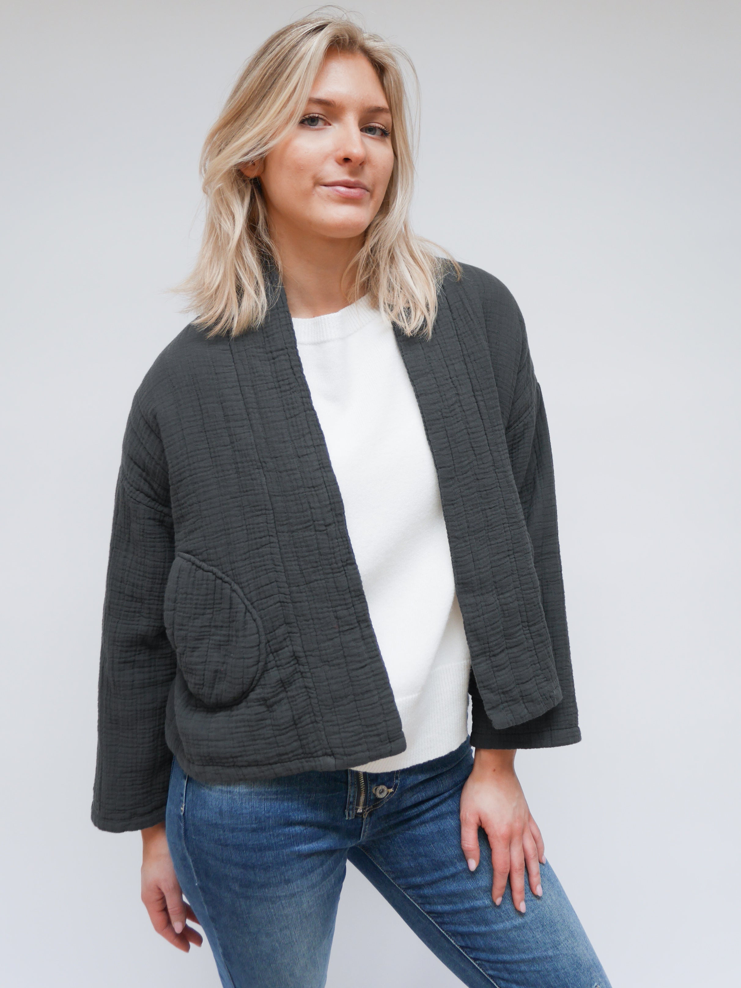 Emma Jacket Charcoal