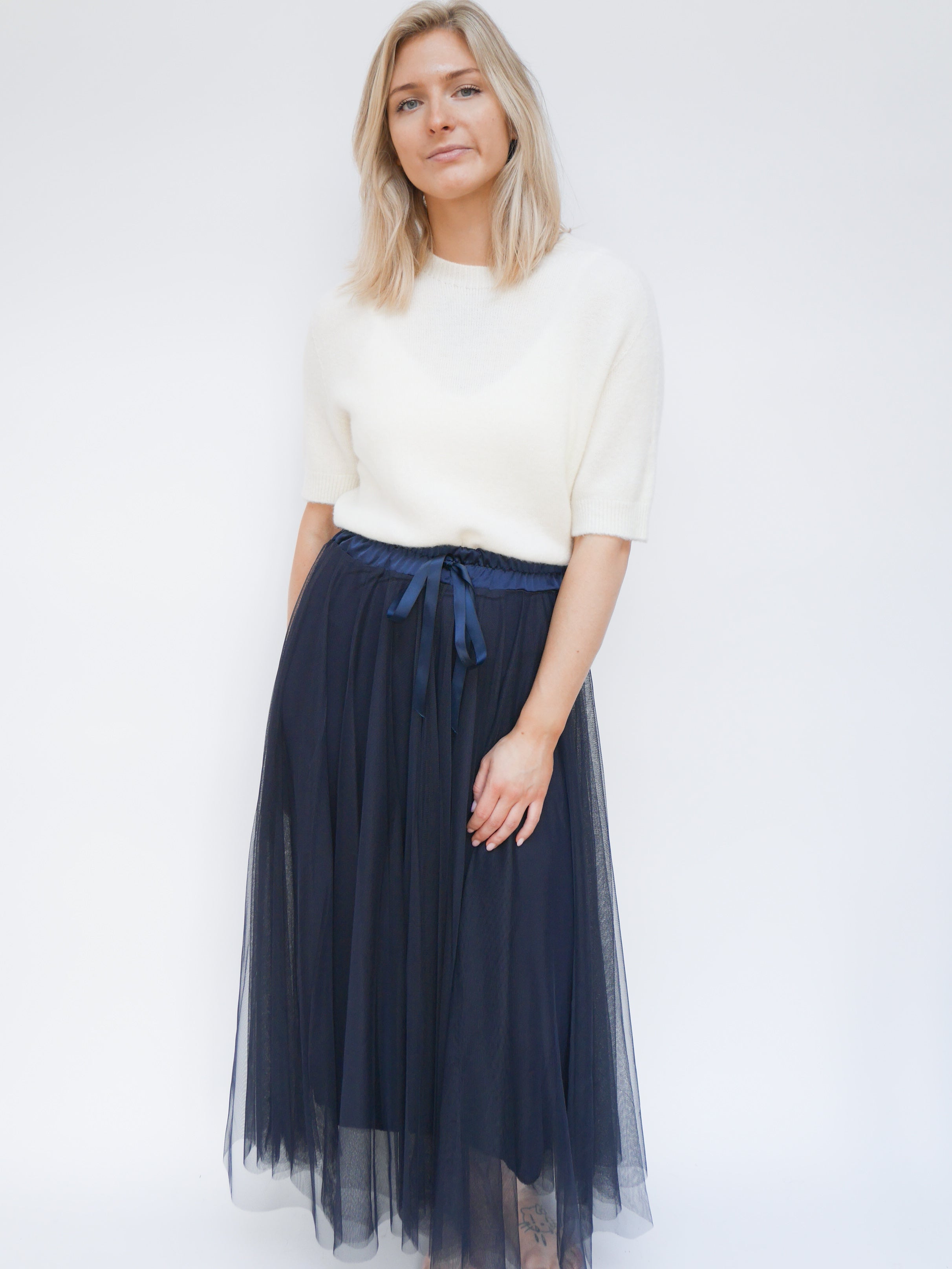Tulle Skirt Navy