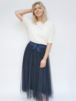 Tulle Skirt Navy
