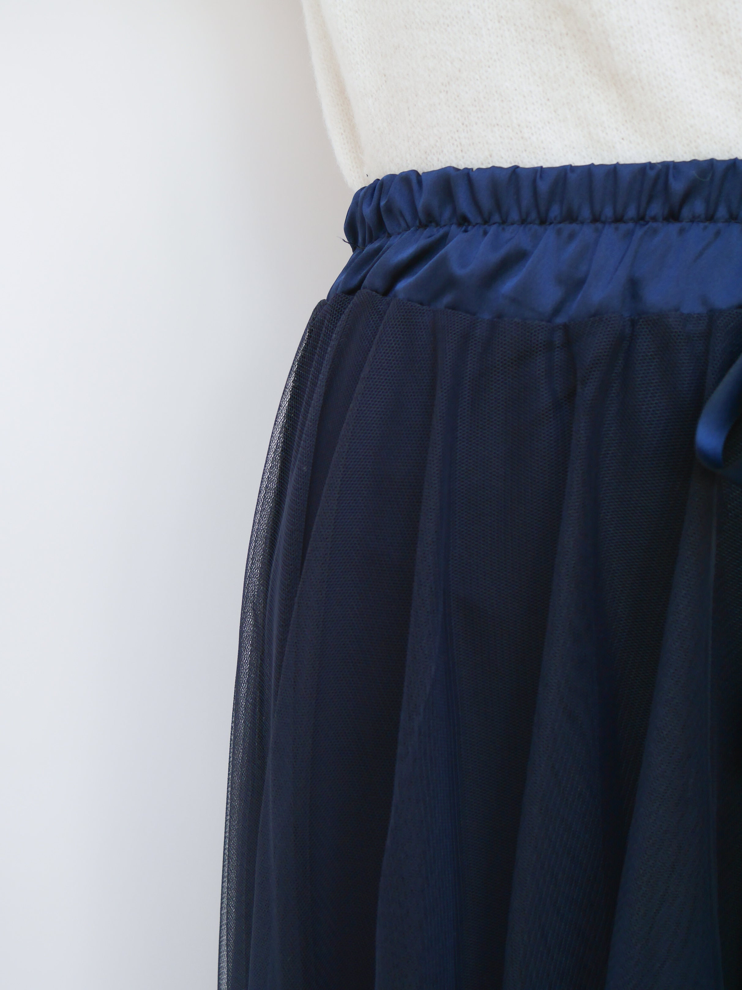Tulle Skirt Navy