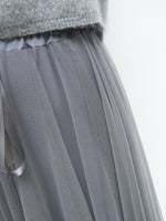 Tulle Skirt Charcoal