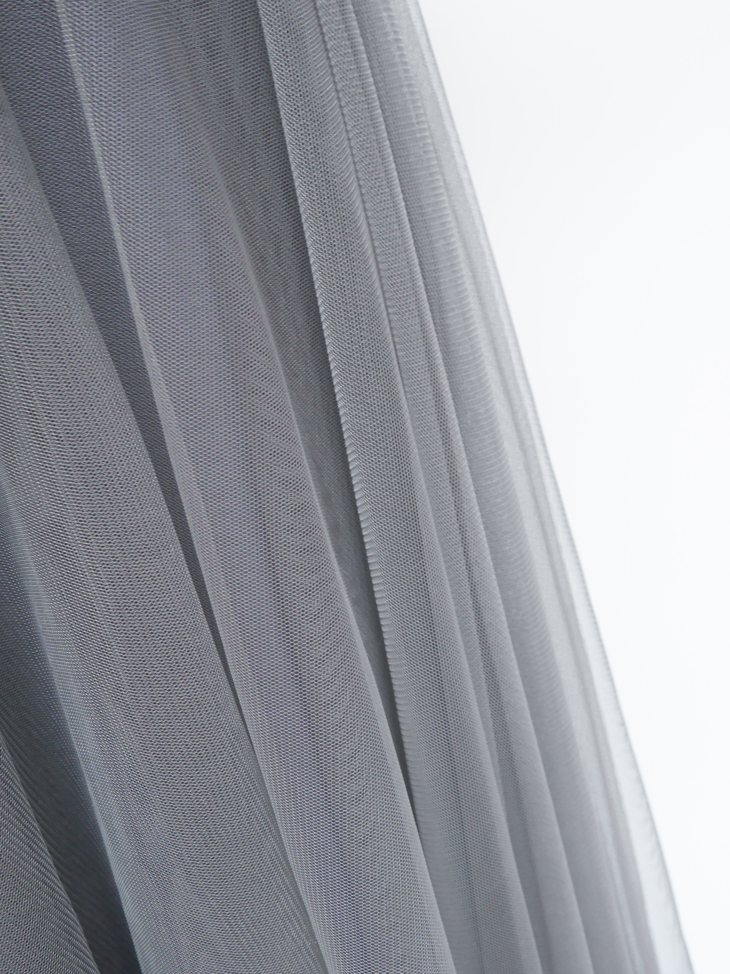 Tulle Skirt Charcoal