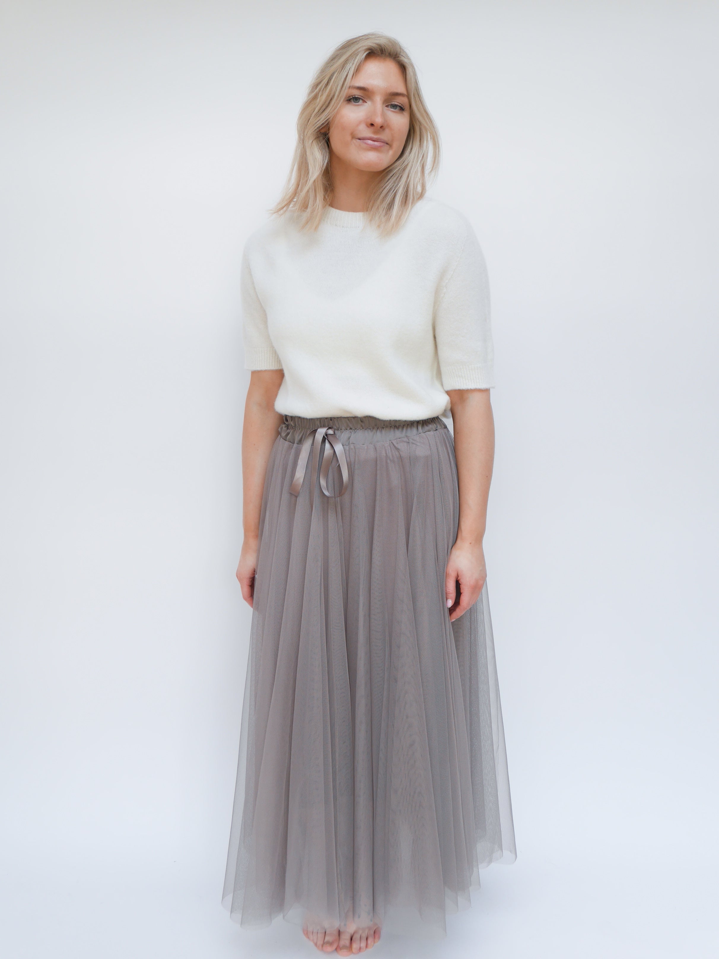 Tulle Skirt Mink