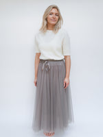 Tulle Skirt Mink
