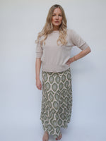 Margot Skirt Dress Khaki