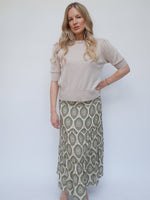 Margot Skirt Dress Khaki