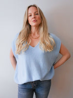 Emily Knit Baby Blue
