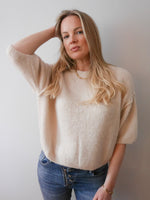 Abi Knit Mohair Oat