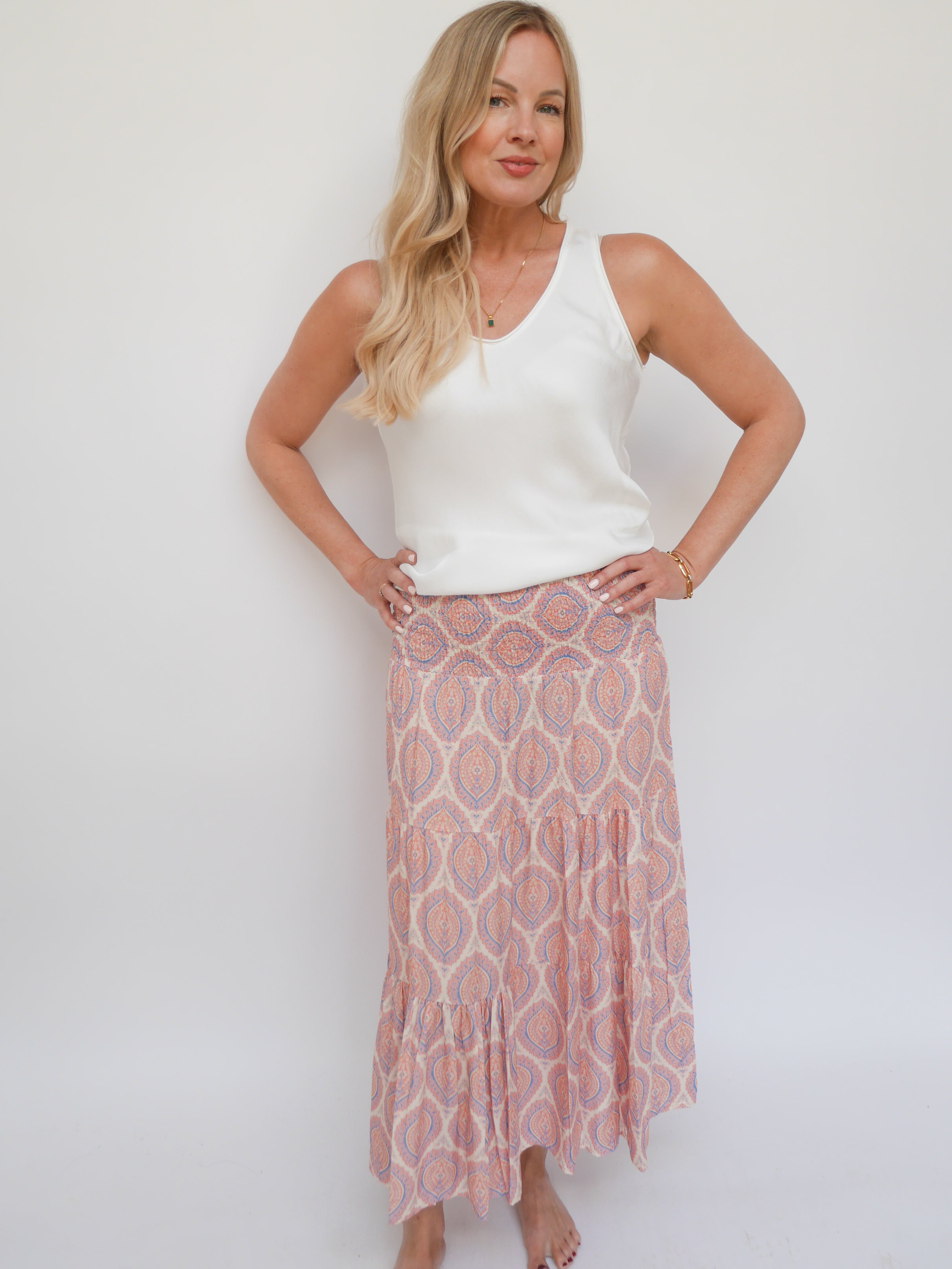 Margot Skirt Dress Baby Pink