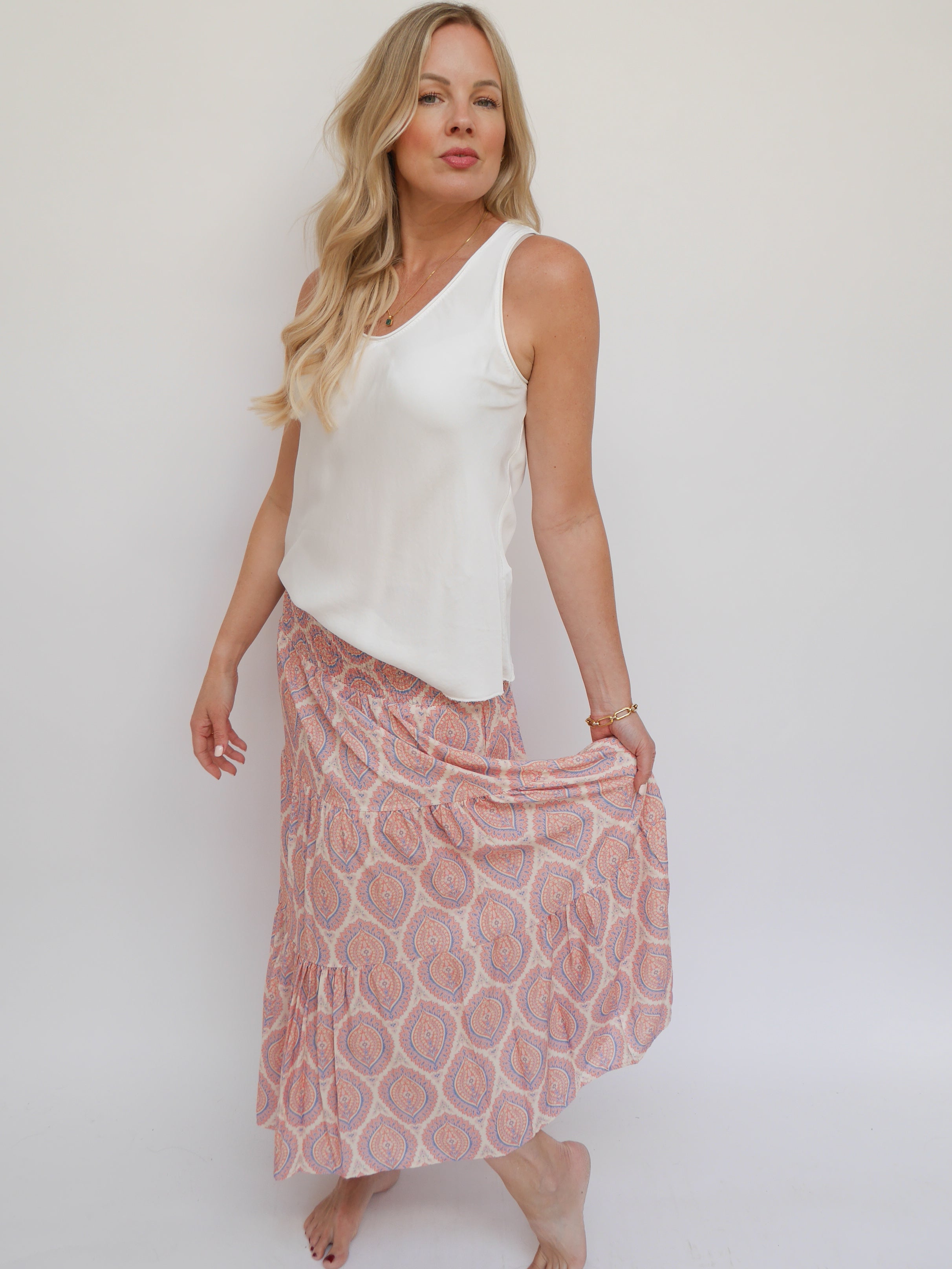 Margot Skirt Dress Baby Pink