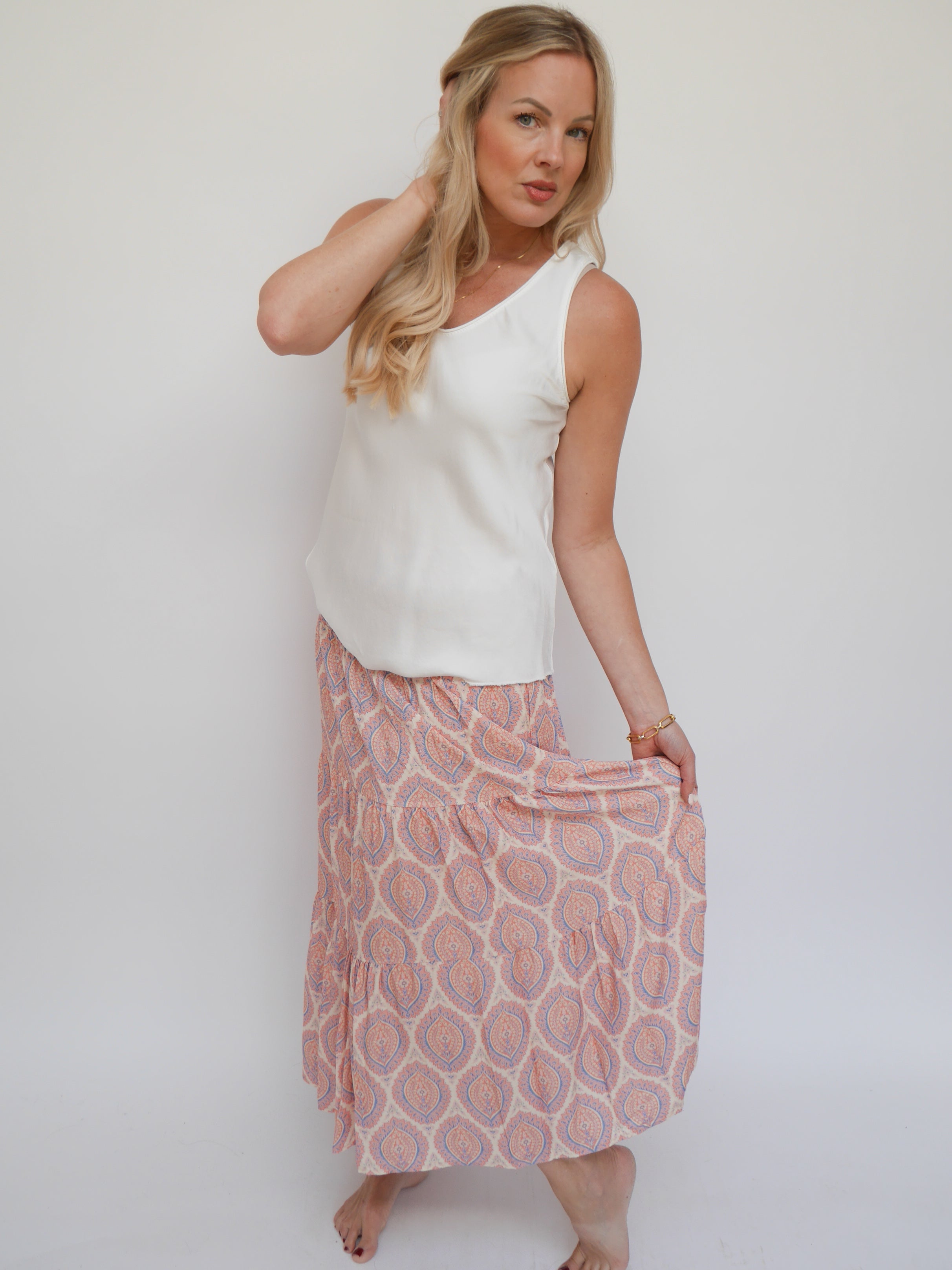 Margot Skirt Dress Baby Pink