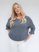 Harriet Alpaca Knit Grey