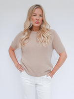 Nina Alpaca Knit Camel