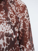Anika Blouse Chocolate