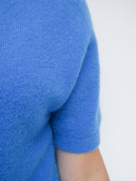 Abbie Alpaca Cardigan Cobalt Blue