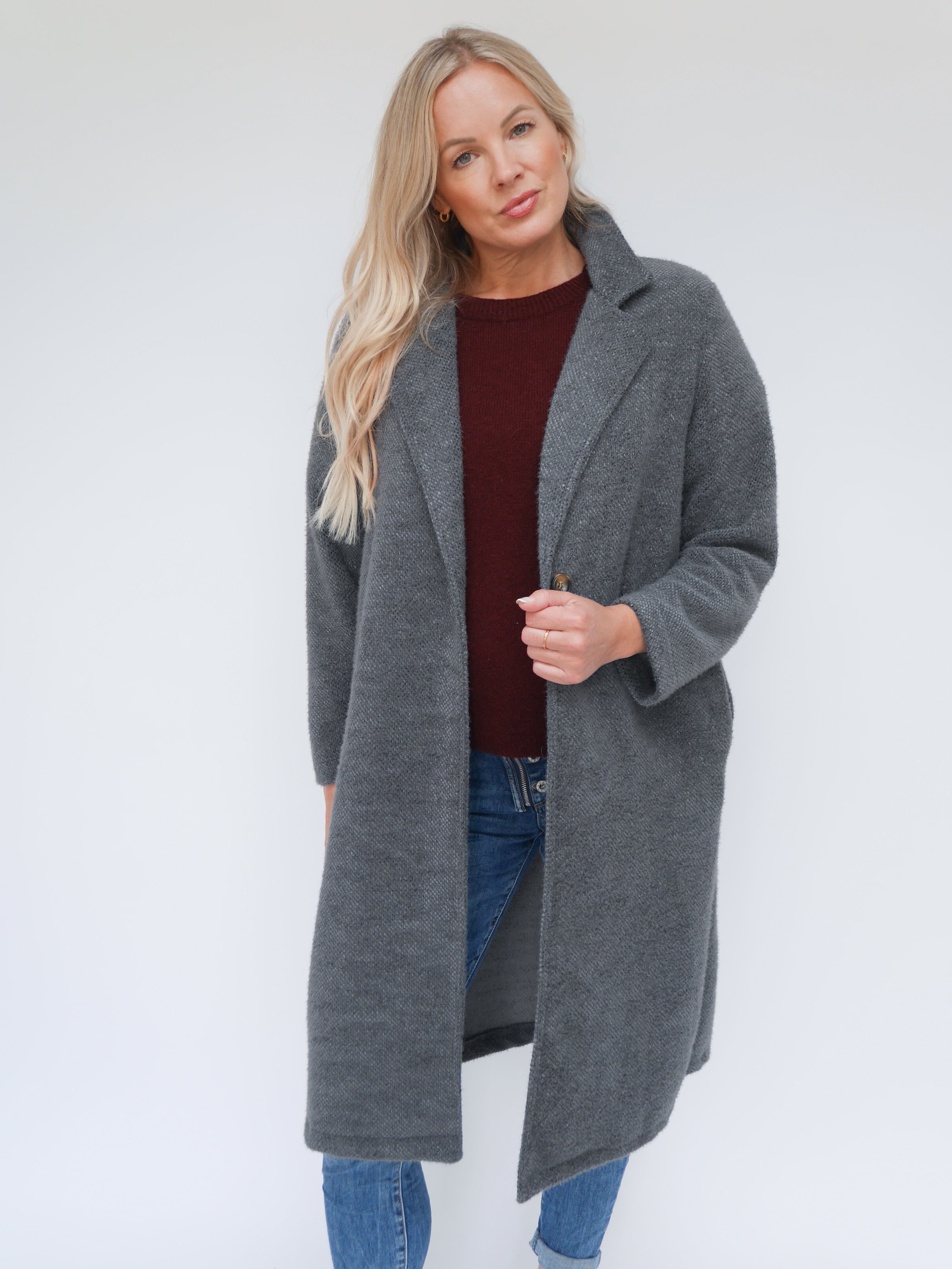 Helena Coat Grey