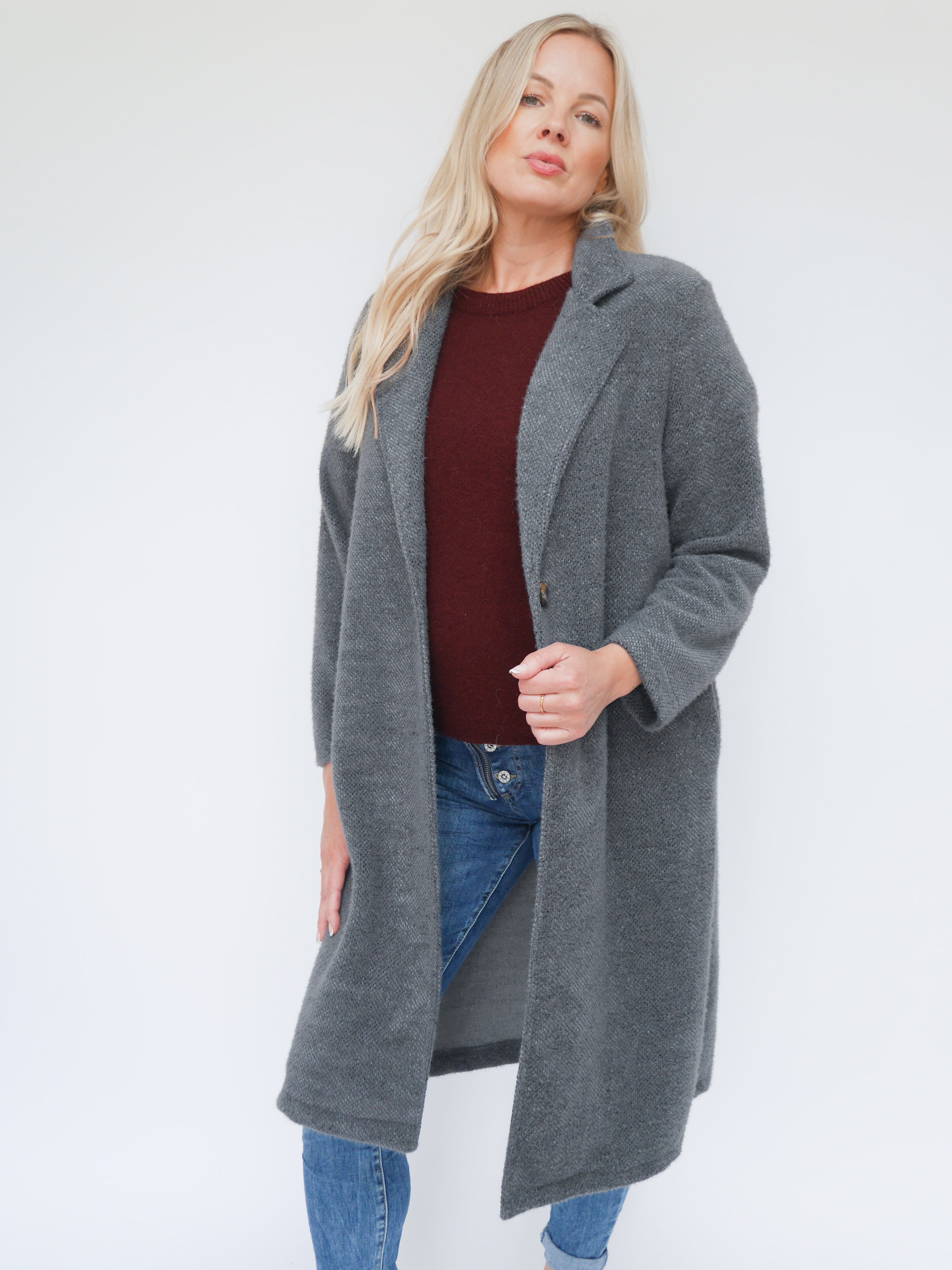 Helena Coat Grey