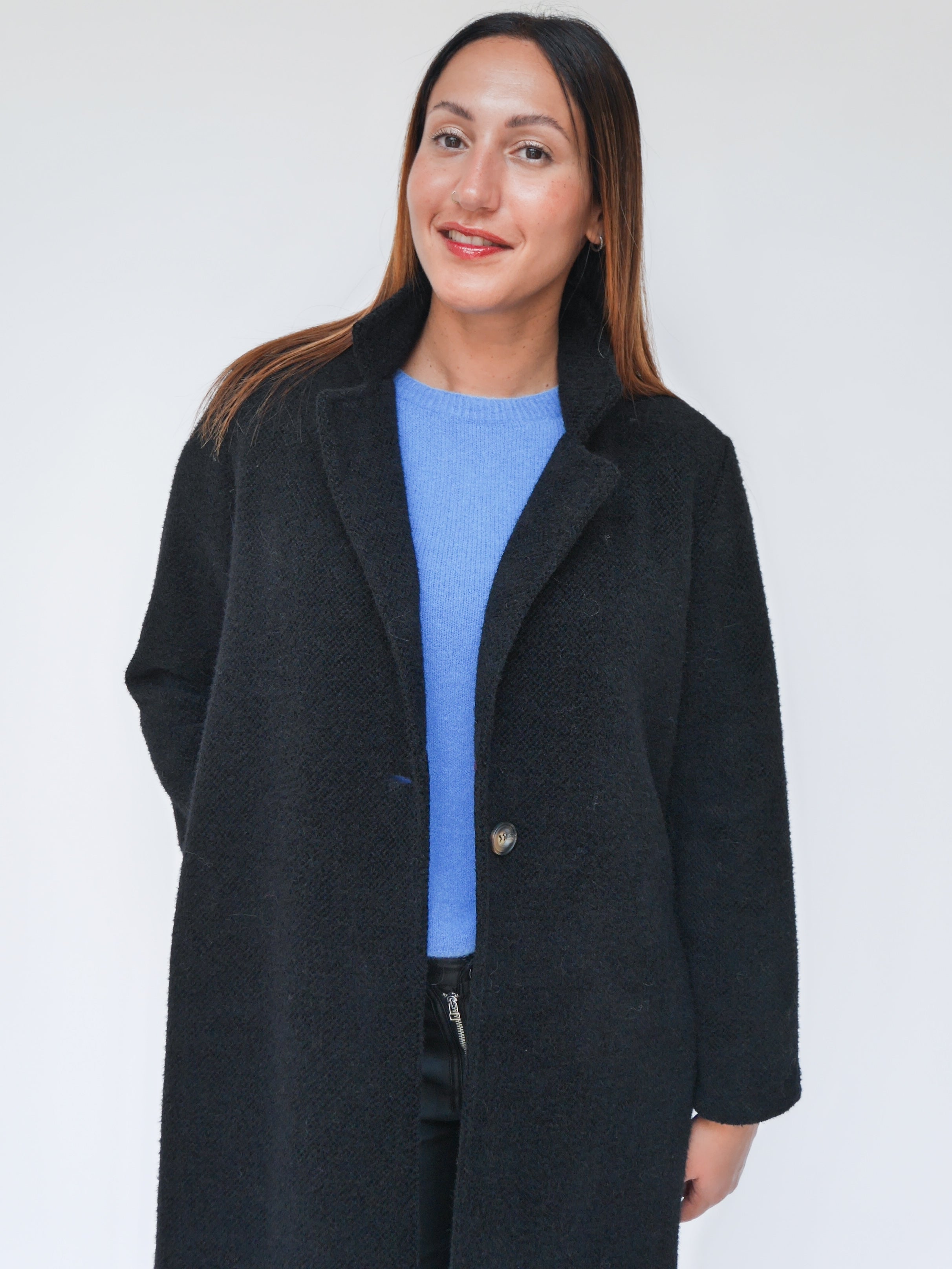 Helena Coat Black