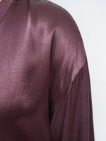 Libby Silk Jacket Plum