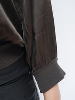 Libby Silk Jacket Chocolate