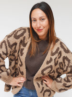Zoe Leopard Cardigan