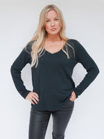 Amy Long Sleeve Tee Black